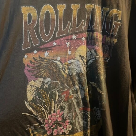 Spell Gray Short Sleeve Graphic Tee - Picture 4 of 5